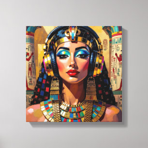 IMPRESSÃO EM TELA CLEOPATRA RAINHA DO NILO 4