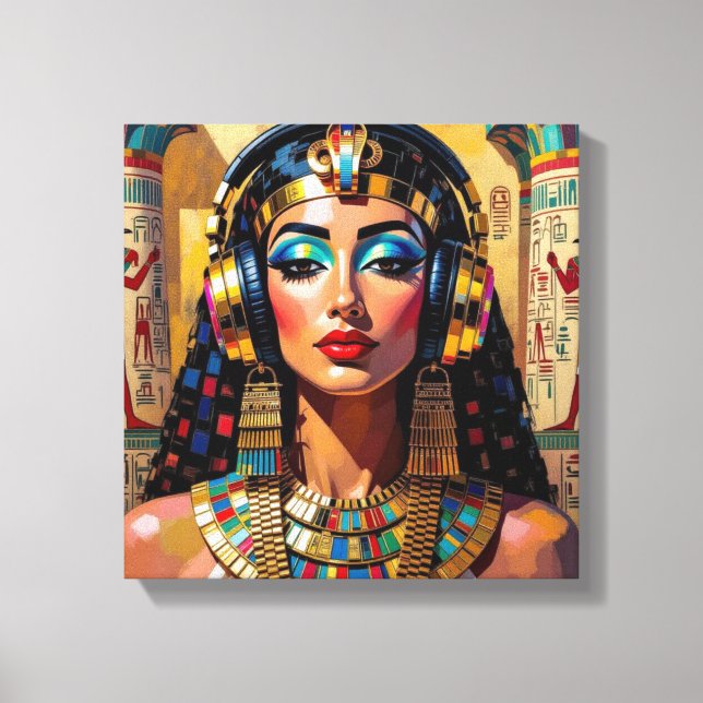 IMPRESSÃO EM TELA CLEOPATRA RAINHA DO NILO 4 (Frente)