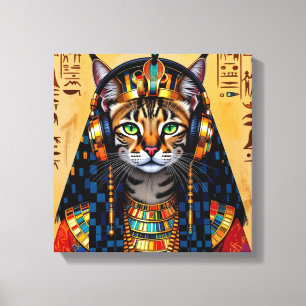 IMPRESSÃO EM TELA CLEOPATRA RAINHA DO NILO-SERVAL CAT 2