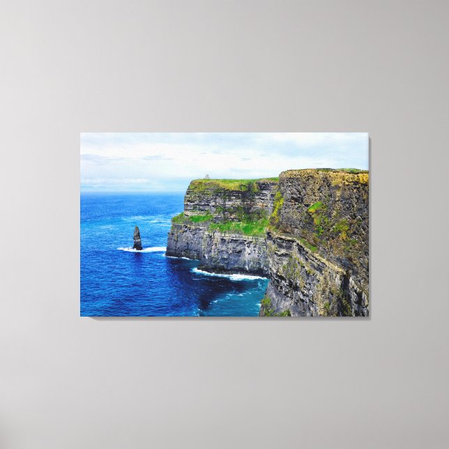 Impressão Em Tela Cliff of Moher (Frente)