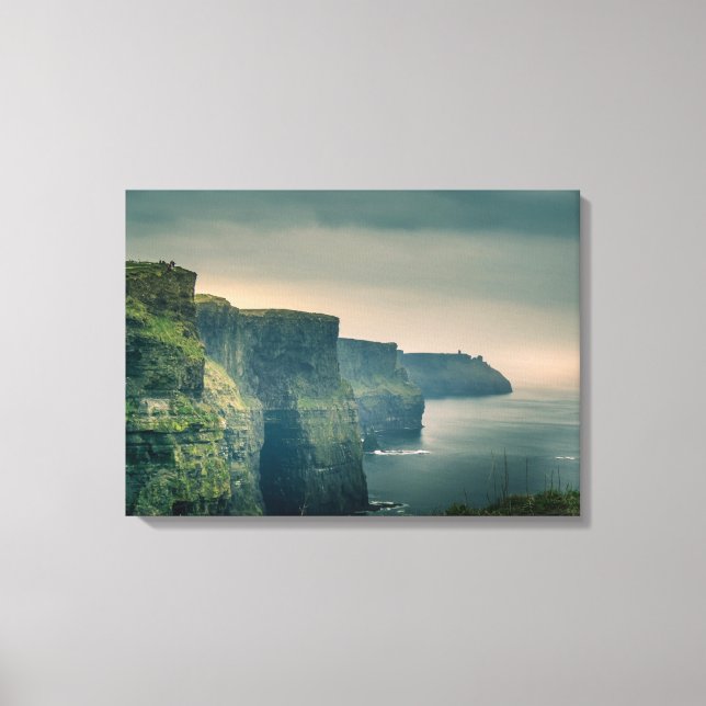Impressão Em Tela Cliff of Moher, Irlanda (Frente)