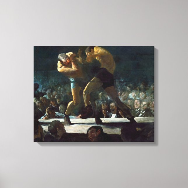 Impressão Em Tela Club Night | George Bellows | (Frente)