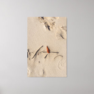 Impressão Em Tela Coastal Calligraphy