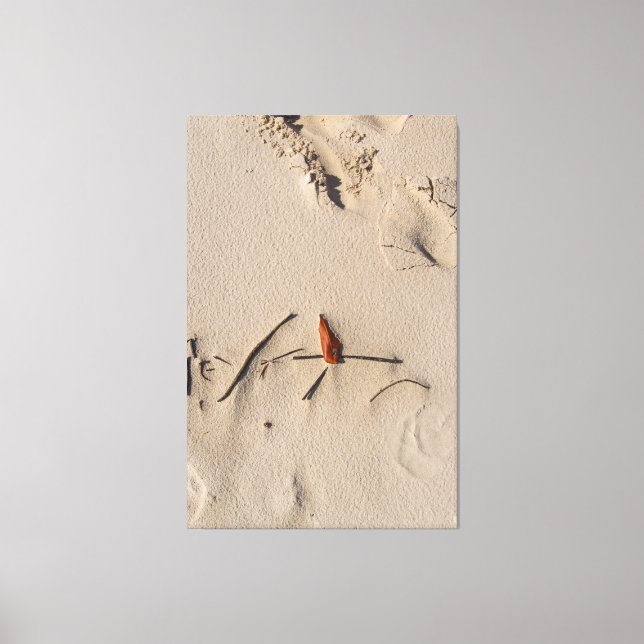 Impressão Em Tela Coastal Calligraphy (Frente)