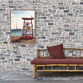 Impressão Em Tela Coastal Watch, Kos, Lambi Beach