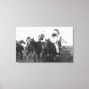 Impressão Em Tela Cobra louco que monta seus guerreiros