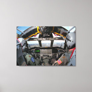 Impressão Em Tela COCKPIT ESTRATOFORTRESS B-52H 24x36