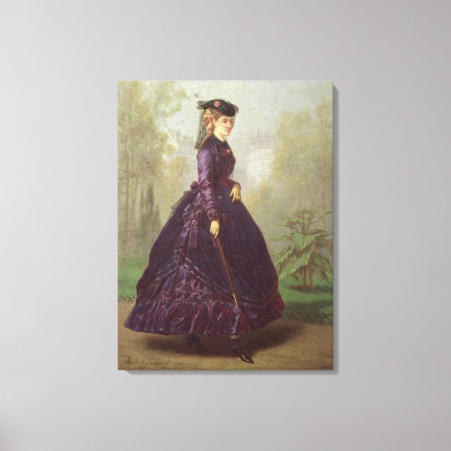 Impressão Em Tela Codette, 1867 (Frente)