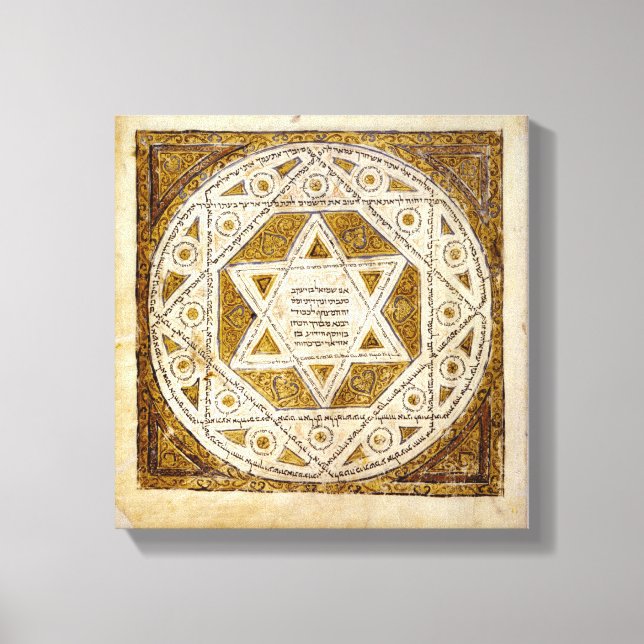 Impressão Em Tela Codex Leningrad (Frente)