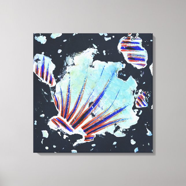 Impressão Em Tela código de energia 03E24 - Tela Abstrata Universal (Frente)