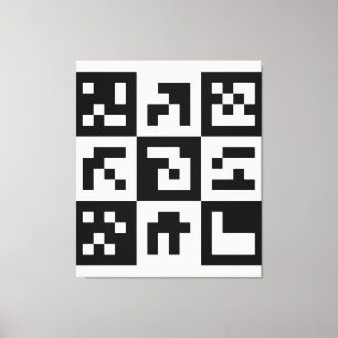 Impressão Em Tela código qr
