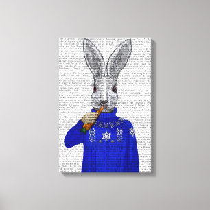 Impressão Em Tela Coelho No Sweater