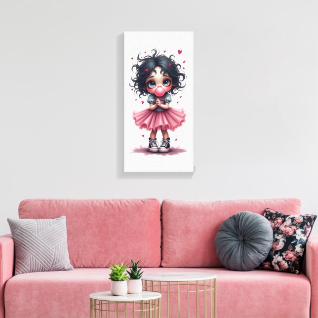 Impressão Em Tela Coisinha Fofa (Insitu(Sala de estar))