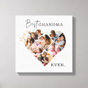 Impressão Em Tela Colagem cardíaca