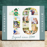 Impressão Em Tela Colagem de Fotografias definida no Número 16 Perso<br><div class="desc">Crie o seu único 16º presente de aniversário. Esta canvas inteligente é uma forma excelente de mostrar a sua colagem de fotos. O modelo está pronto para adicionar suas fotos favoritas, que aparecerão automaticamente na forma do número 16. Você também pode adicionar seu nome e personalizar o texto "Legenda desde...</div>