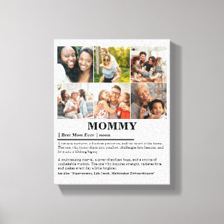 Impressão Em Tela Colagem de Fotografias Personalizada Definição 6 d
