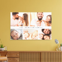 Colagem de Fotos da Família Moderna Simples person
