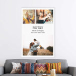 Impressão Em Tela Colagem de Fotos de Cotação da Família Moderna Per<br><div class="desc">3 canvas personalizada de colagem de fotos com citação da família que diz "Família - onde a vida começa e o amor nunca acaba."</div>