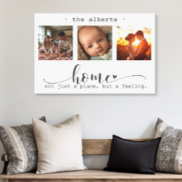 Impressão Em Tela Colagem de Fotos Moderna Não é apenas um lugar
