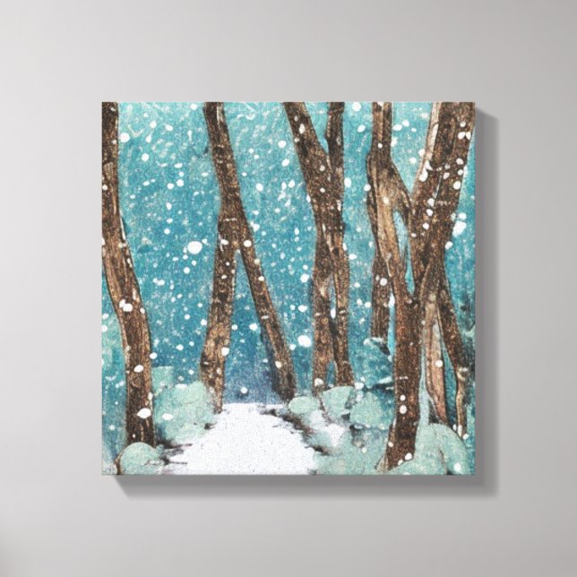 Impressão Em Tela Coleção da Marcha de inverno (Frente)