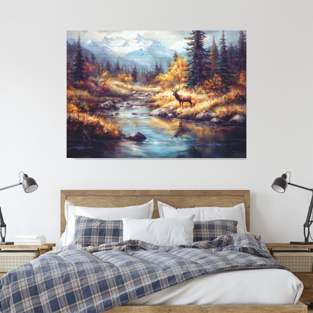 Impressão Em Tela Coleção de Arte Final nº 6 (Insitu(Quarto))