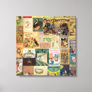 IMPRESSÃO EM TELA COLEÇÃO DE BOOKCOVERS DE COBRIR DO LIVRO JSBC2 COL