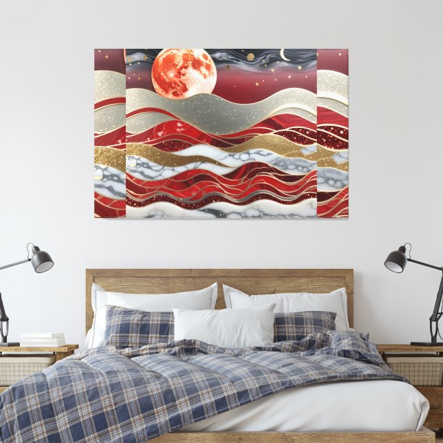 Impressão Em Tela Coleção StyledByTrreal da Wall art (Insitu(Quarto))