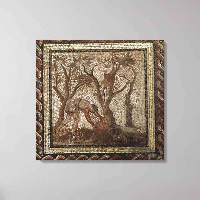 Impressão Em Tela Colheita de Uvas, de Santo-Romain-en-Gal (Frente)