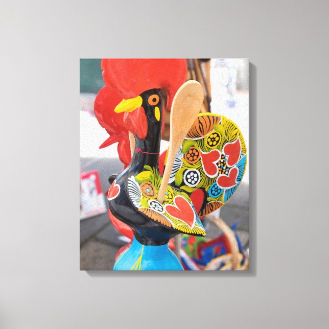 Impressão Em Tela Colher de descanso para frango incomum (Frente)