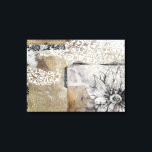 Impressão Em Tela Collage Fleur II<br><div class="desc">Floral</div>