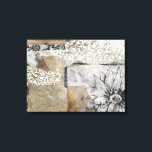 Impressão Em Tela Collage Fleur II<br><div class="desc">Floral</div>