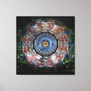 IMPRESSÃO EM TELA COLLIDER DO HADRON DO CERN GRANDE