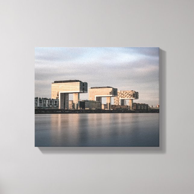 Impressão Em Tela Colônia - Alemanha (Frente)