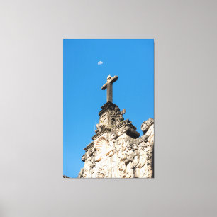 Impressão Em Tela Colonial Faith Under the Moon – Pelourinho Archite