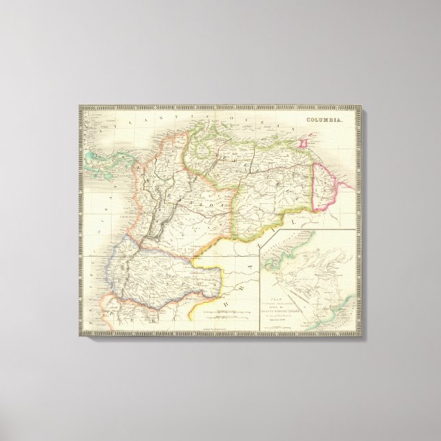 Impressão Em Tela Colúmbia (Frente)