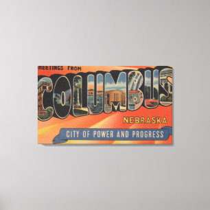 Impressão Em Tela Columbo, Nebraska - grandes cenas da letra