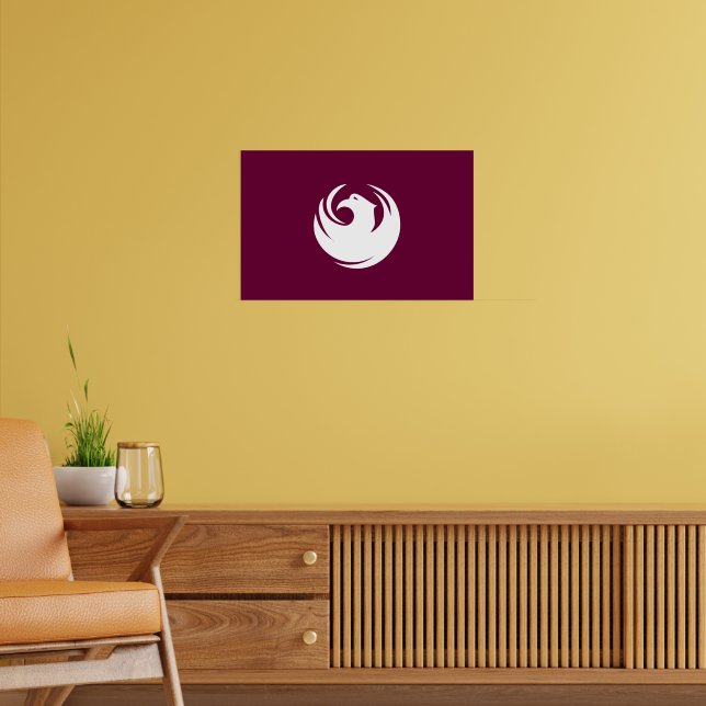 Impressão em tela com a bandeira de Phoenix, Arizo (Sala de Estar 2)