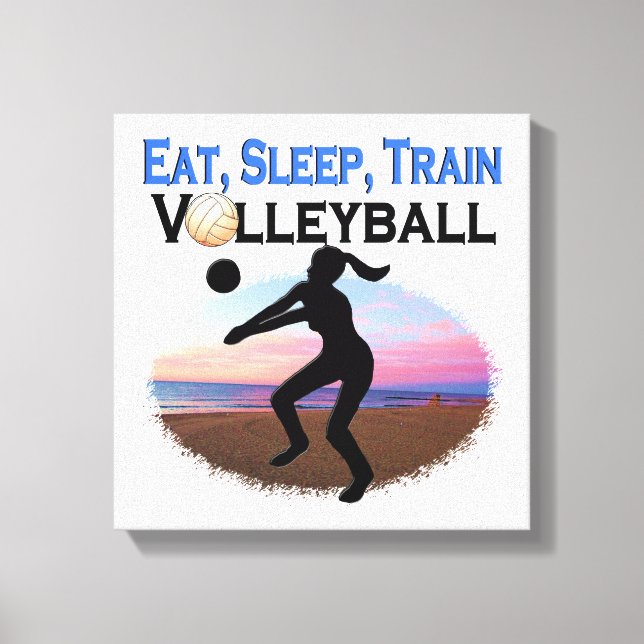 IMPRESSÃO EM TELA COMA, DORME, TREM VOLLEYBALL (Frente)