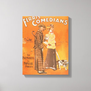 Impressão Em Tela Comediantes "pacemaker de Ferris a preços