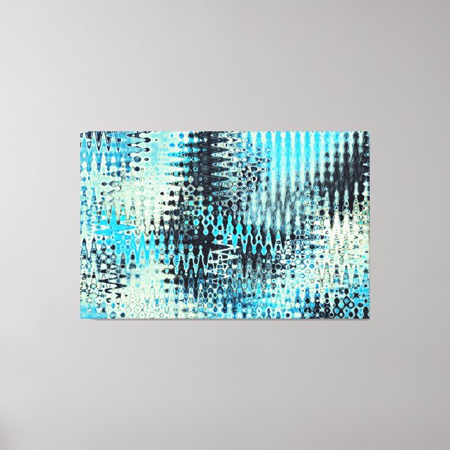 Impressão Em Tela Comida de pintura líquida de arte em Abstrato 2021 (Frente)