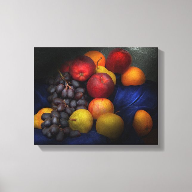 Impressão Em Tela Comida - Fruta - Natureza morta de frutas (Frente)