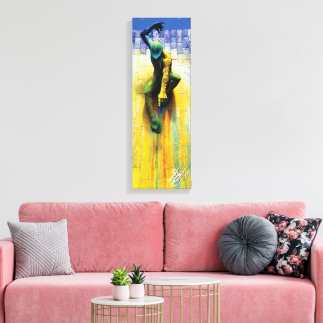 Impressão Em Tela Como Castigar Alguém (Insitu(Sala de estar))