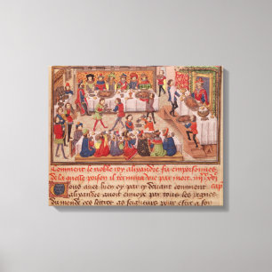 Impressão Em Tela Como o rei nobre Alexander foi envenenado