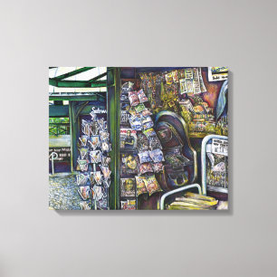 Impressão Em Tela Como Uma Imagem É Inimaginativa?