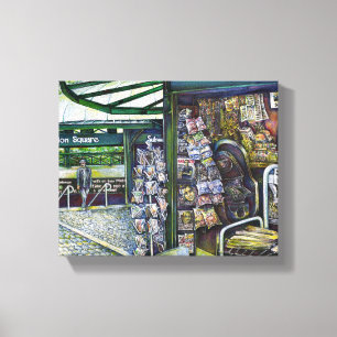 Impressão Em Tela Como Uma Imagem É Inimaginativa?