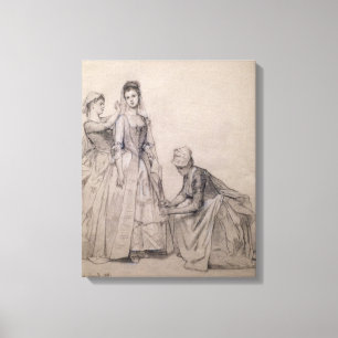 Impressão Em Tela Comparecimento à noiva