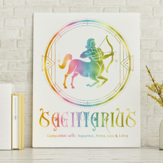Impressão Em Tela Compatibilidade Sagittarius Projetada