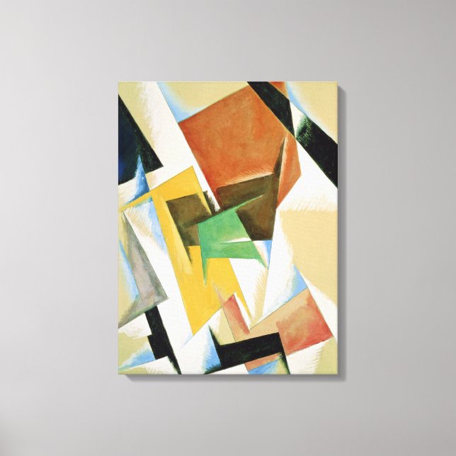 Impressão Em Tela Composição, 1921 (Frente)