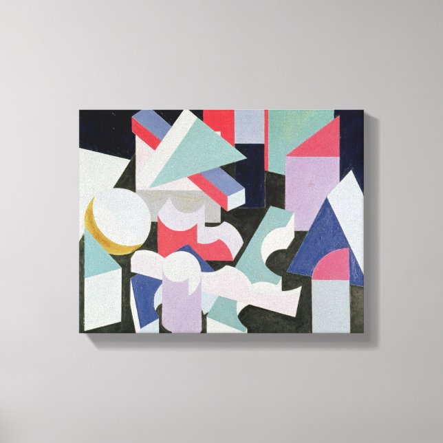 Impressão Em Tela Composição, 1927 (Frente)