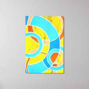 Impressão Em Tela Composição 23 de Michael Moffa